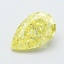 2.31 Ct. Fancy Intense Yellow Pear Lab Grown Diamond