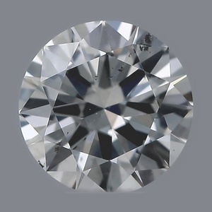 Round diamond — real photo