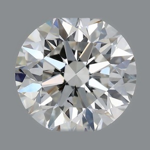 Round diamond — real photo