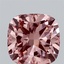 2.26 Ct. Fancy Vivid Pink Cushion Lab Grown Diamond