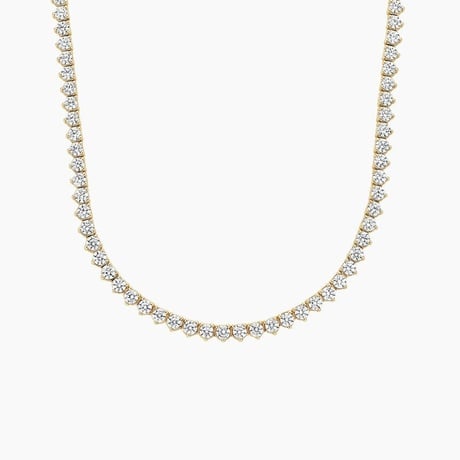 Perfect Three-Prong Diamond Tennis Necklace (10 ct. tw.)