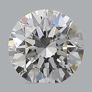 Round diamond — real photo