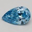 1.99 Ct. Fancy Vivid Blue Pear Lab Grown Diamond