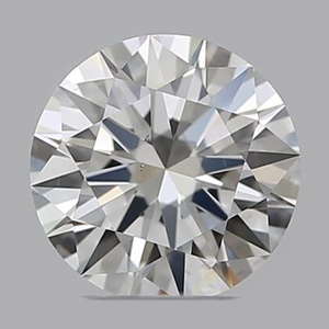 Round diamond — real photo