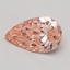 0.50 Ct. Fancy Intense Pink Pear Lab Grown Diamond