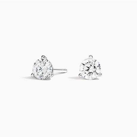 Perfect Martini Stud Diamond Earrings