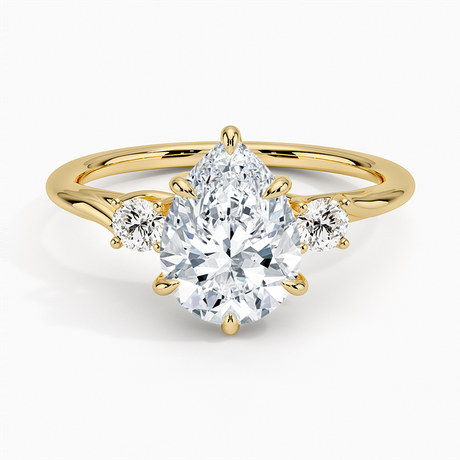 Three Stone Engagement Ring
