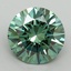 2.75 Ct. Fancy Vivid Green Round Lab Grown Diamond