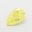 1.10 Ct. Fancy Intense Yellow Pear Lab Grown Diamond
