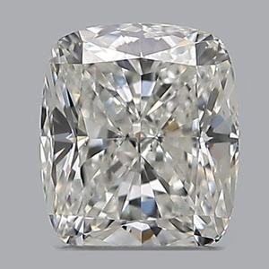Cushion diamond — real photo