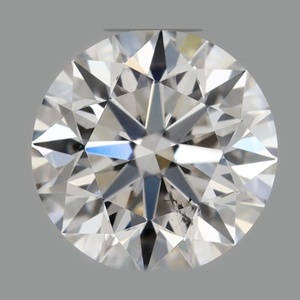 Round diamond — real photo