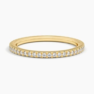 Simply Tacori Eternity Diamond Ring (1/3 ct. tw.) in 18K Yellow Gold