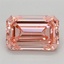 2.05 Ct. Fancy Vivid Pink Emerald Lab Grown Diamond