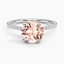 18K White Gold Perfect Fit Three-Quarter Diamond Ring (1/4 ct. tw.), smalltop view
