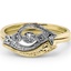 Custom Contoured Antique Inspired Wedding Band