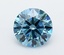 1.03 Ct. Fancy Vivid  Blue Round Lab Grown Diamond