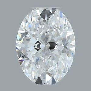 Oval diamond — real photo