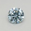 0.30 Ct. Fancy Intense Blue Round Lab Grown Diamond