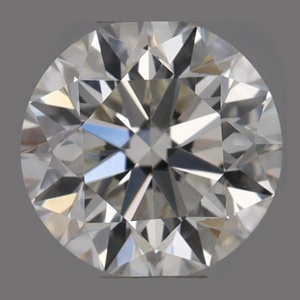 Round diamond — real photo