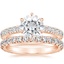 14KR Moissanite Luxe Sienna Diamond Bridal Set (1 1/8 ct. tw.), smalltop view