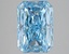 3.10 Ct. Fancy Vivid Blue Radiant Lab Grown Diamond