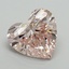 6.57 Ct. Fancy Pink Heart Lab Grown Diamond