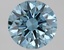 1.60 Ct. Fancy Vivid Blue Round Lab Grown Diamond