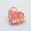 2.12 Ct. Fancy Brown Heart Lab Grown Diamond