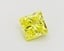1.08 Ct. Fancy Vivid  Yellow Princess Lab Grown Diamond