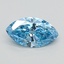 0.81 Ct. Fancy Vivid Blue Marquise Lab Grown Diamond