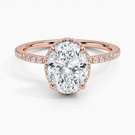 14K Rose Gold Gala Diamond Ring
