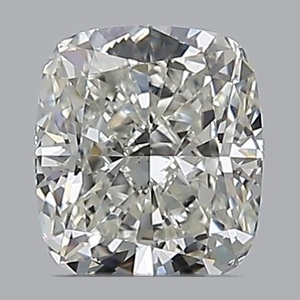 Cushion diamond — real photo