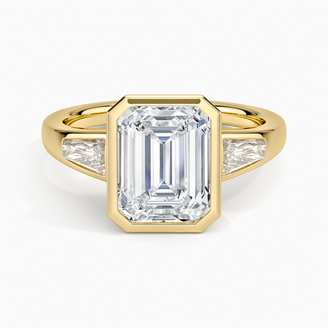 Hayes Three Stone Baguette Diamond Ring