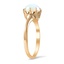The Braesyde Ring, smalltop view on a hand
