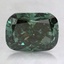 2.04 Ct. Fancy Vivid Pacific Green Cushion Lab Grown Diamond, smalltop view