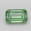 3.00 Ct. Fancy Vivid Green Emerald Lab Grown Diamond