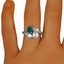 The Premala Ring, smalltop view on a hand