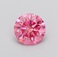 1.08 Ct. Fancy Vivid  Pink Round Lab Grown Diamond