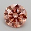 1.50 Ct. Fancy Intense Pink Round Lab Grown Diamond
