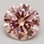 2.50 Ct. Fancy Intense Pink Round Lab Grown Diamond