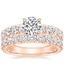 14K Rose Gold Ellora Diamond Ring with Luxe Ellora Diamond Ring (1 2/5 ct. tw.)