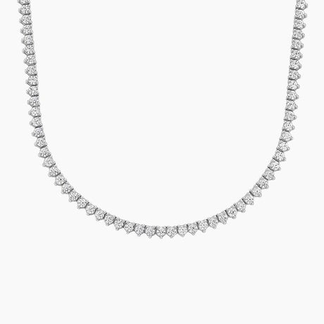 16 in. Perfect Three-Prong Diamond Tennis Necklace (7 ct. tw.)