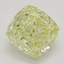 2.11 Ct. Fancy Yellow Cushion Diamond