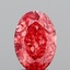 3.01 Ct. Fancy Vivid  Pink Oval Lab Grown Diamond