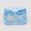 2.00 Ct. Fancy Vivid Blue Cushion Lab Grown Diamond