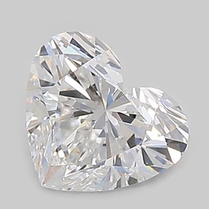 Heart diamond — real photo