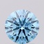 1.75 Ct. Fancy Vivid Blue Round Lab Grown Diamond