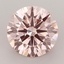4.96 Ct. Fancy Intense Pink Round Lab Grown Diamond