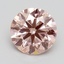 2.37 Ct. Fancy Intense Pink Round Lab Grown Diamond