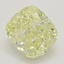 1.72 Ct. Fancy Light Yellow Cushion Diamond